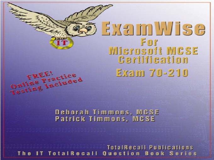 Title details for ExamWise for Microsoft MCSE Certification Exam 70-210 by Deborah Timmons - Available